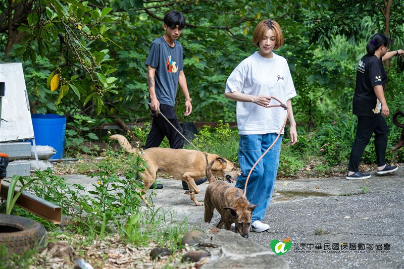 蔡淑臻相當心善。(圖/貝殼放大提供)