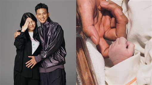 恭喜茄子蛋黃奇斌老婆生了　愛女萌照曝光