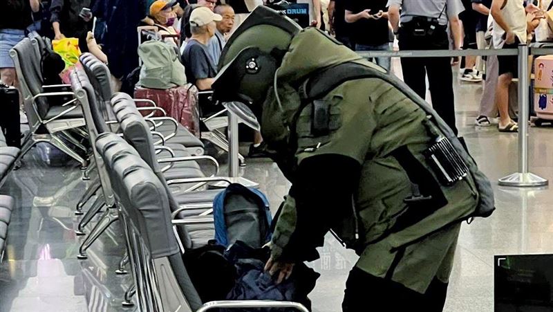 桃機持刀案防爆未疏散惹議　航警回應了
