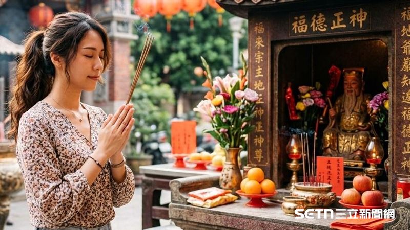 國曆9月25日（農曆八月十五）將迎接傳統三大節日之一的中秋節，當天同時也是土地公誕辰(得道日)，命理師指出，當天拜土地公求財有奇效，而中秋節後有5個生肖財運將大爆發。（AI示意／記者陳韋帆製）