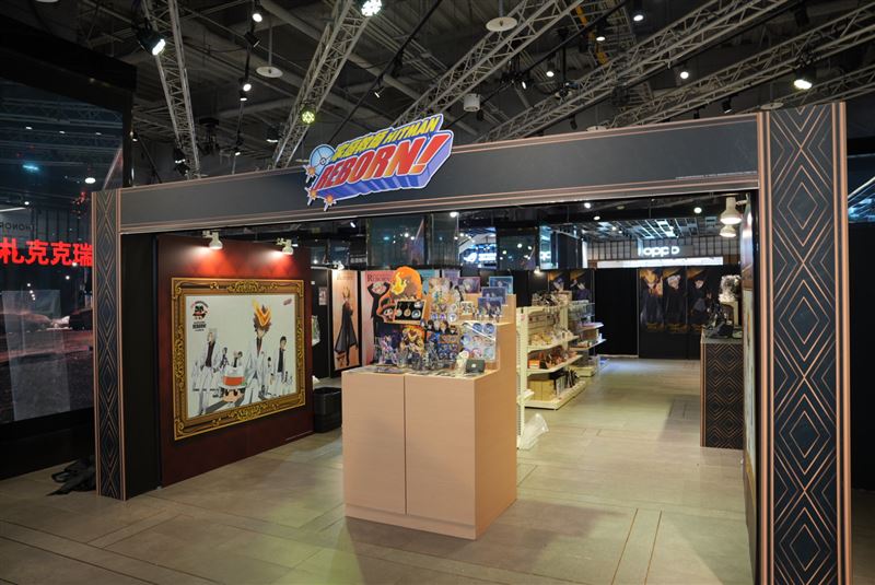 《家庭教師HITMAN REBORN!》TV動畫20週年快閃店。(圖/主辦單位提供)