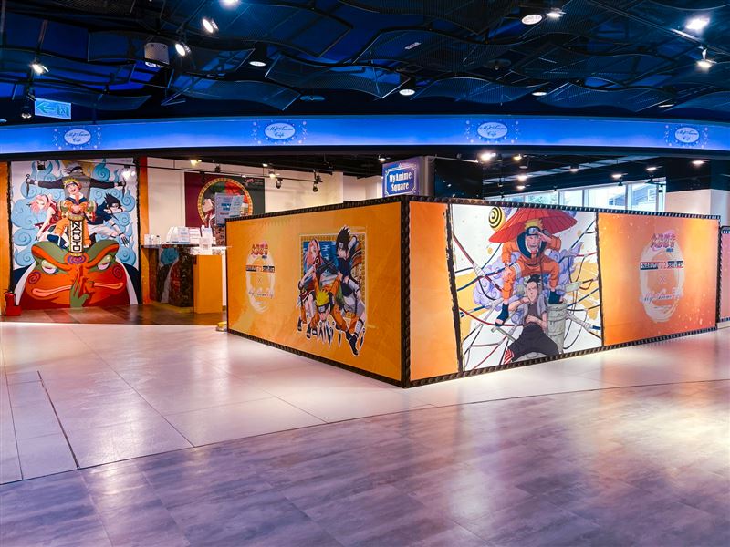 火影忍者-72系列-x MyAnime Cafe。(圖/主辦單位提供)