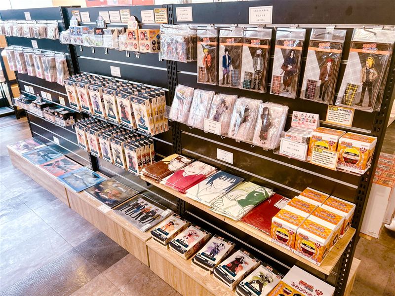《火影忍者-72系列-x MyAnime Cafe》豐富周邊。(圖/主辦單位提供)