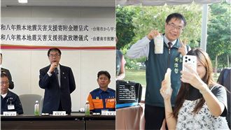 黃偉哲連續現身熊本台南　黃智賢喊：瘋了