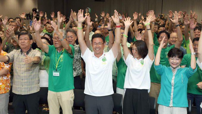 古謝玄太當選　保守派睽違12年重掌沖繩