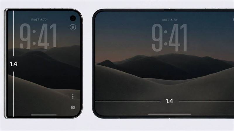 小孩問學根號幹嘛？iPhone Duo螢幕藏巧思