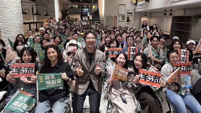 沈伯洋東京交流　暢談取經日本與台北願景