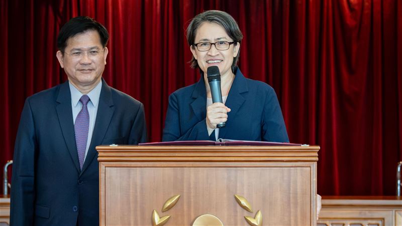 出訪義大利返台　蕭美琴發表談話曝心聲
