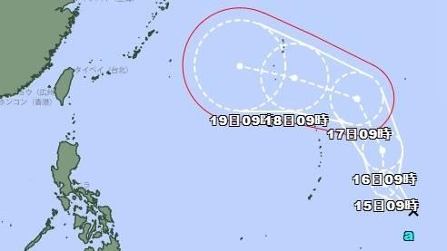 熱帶低氣壓生成！日氣象廳預測路徑出爐