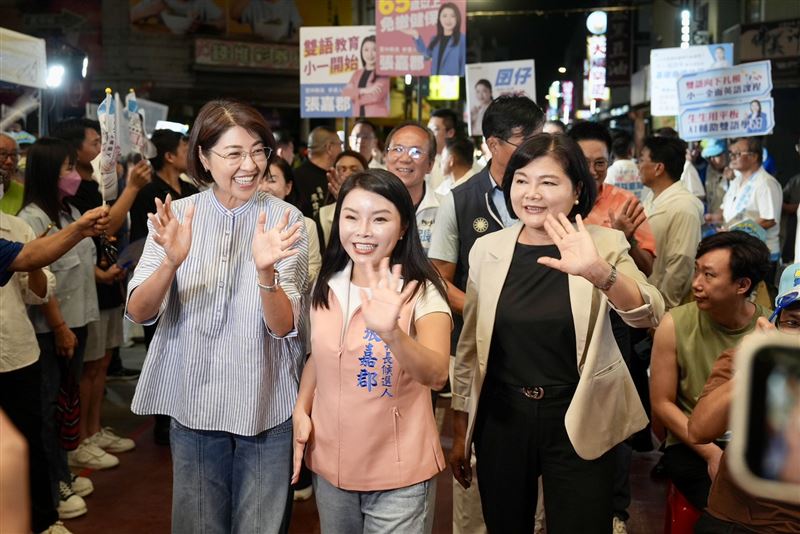 許淑華跨區力挺張嘉郡,盼雲林、南投女力聯合治理