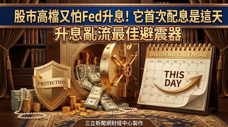 它首次配息是這天　升息亂流最佳避震器！