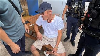 通緝犯攜割草刀闖淡大　學生驚嚇報案逮人