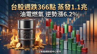 台股一週跌366點　這族群逆勢漲6.2%奪冠