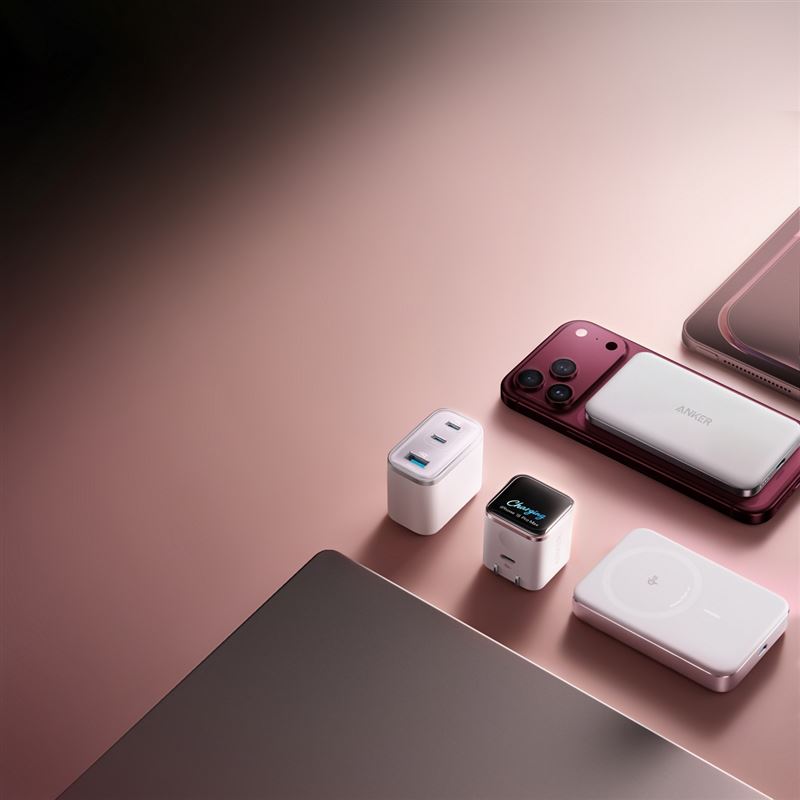 Anker整合5大品牌,於iPhone換機熱潮集齊旗下4大熱銷品推限時優惠。(圖/品牌業者提供)