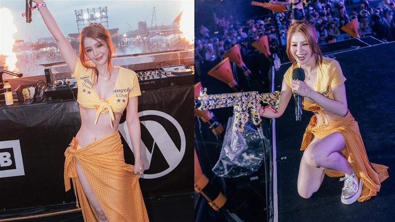 DJ VEENA嗨翻水炸彈！自製辣台妹轟舞台