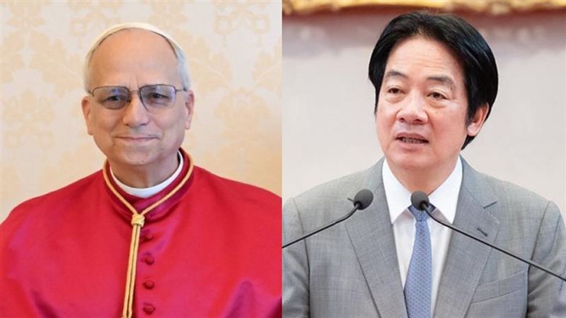 教宗良十四世生日　賴清德致賀電