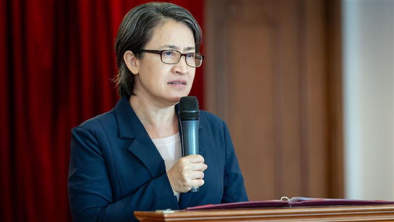 蕭美琴剛回台　歐洲議會副議長曬台灣國旗