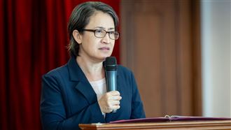 蕭美琴剛回台　歐洲議會副議長曬台灣國旗