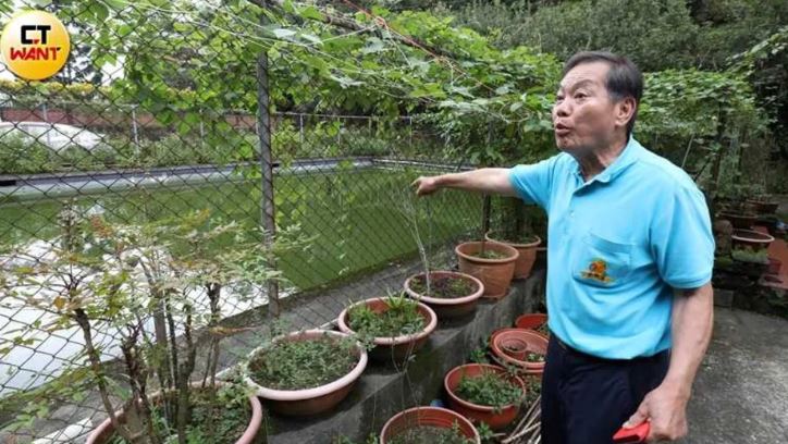 除了迎仙庭外，指南宮內還有一個水池，因為與迎仙庭水源相連，同樣讓消防人員抽水搶救大火。（圖／CTWANT）