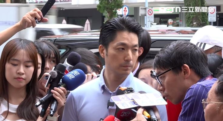 蔣萬安表示,市政工作非常多,不會停下腳步,而他也表達過會參與辯論(圖/翻攝畫面)