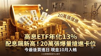 這檔高息ETF爆量搶進　配息飆上新高