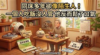 同住多年卻像室友　他怎麼找回自己的步調
