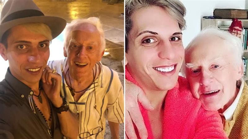 羅馬尼亞年輕男子與英國老牧師結婚,後者將房產、遺產給了前者。(圖/翻攝自IG)