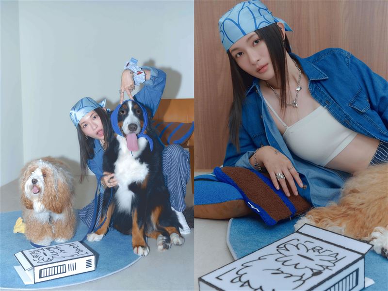 vacanza攜手韓國藝術家Haydonna,以「Everyday With You」描繪人與毛孩相伴的溫暖日常。(圖/品牌業者提供)