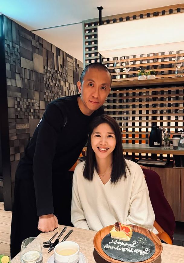 張心妍去年與張立方慶祝15周年水晶婚。（圖／翻攝自張心妍IG）