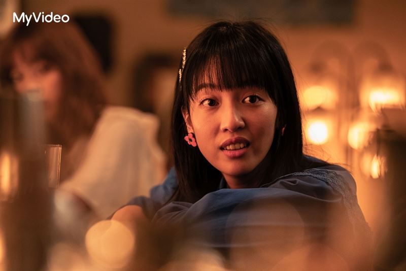 《喝酒吧!笨蛋》王渝萱入圍金鐘戲劇節目女配角。(圖/MyVideo提供)
