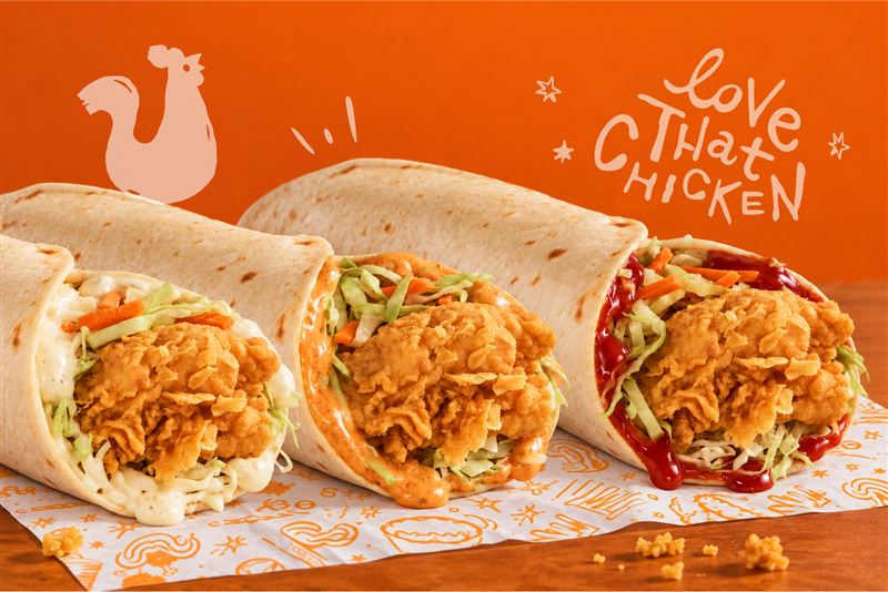 Popeyes台灣9月17日起推出全新「勁脆雞柳捲」系列。(圖/品牌業者提供)