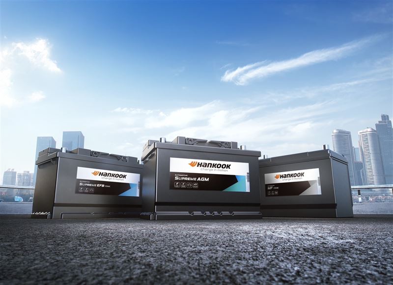 車美仕代理Hankook電瓶在台銷售破10萬顆