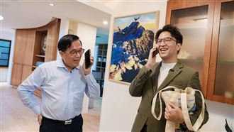 沈伯洋見阿扁1迷因表情笑翻！陳致中發聲
