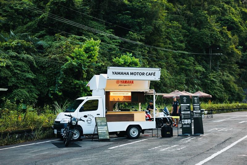 YAMAHA CAFÉ邁入第13年,咖啡車全新升級。(圖/YAMAHA提供)