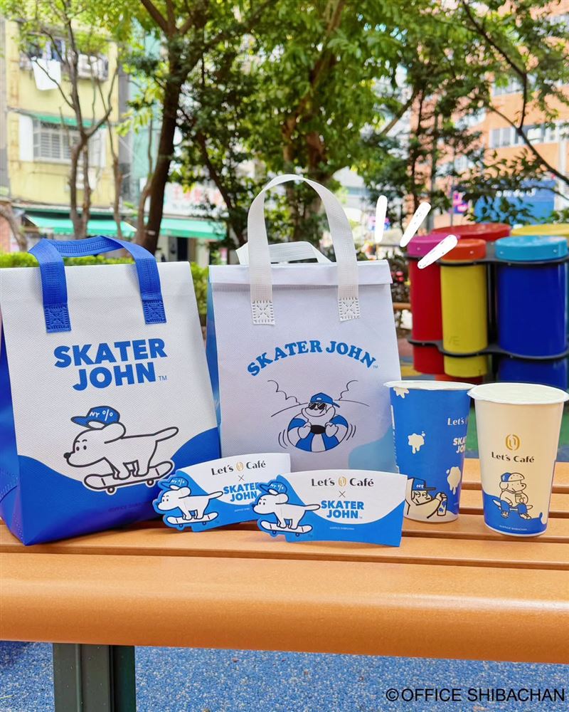 全家攜手SKATER JOHN推出聯名週邊。(圖/全家提供)