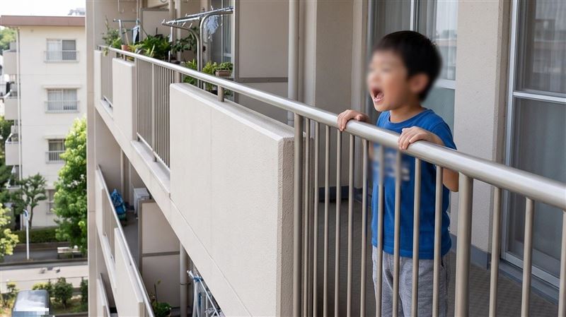 5歲童高樓墜地喪命…曾吊掛欄杆喊：媽媽