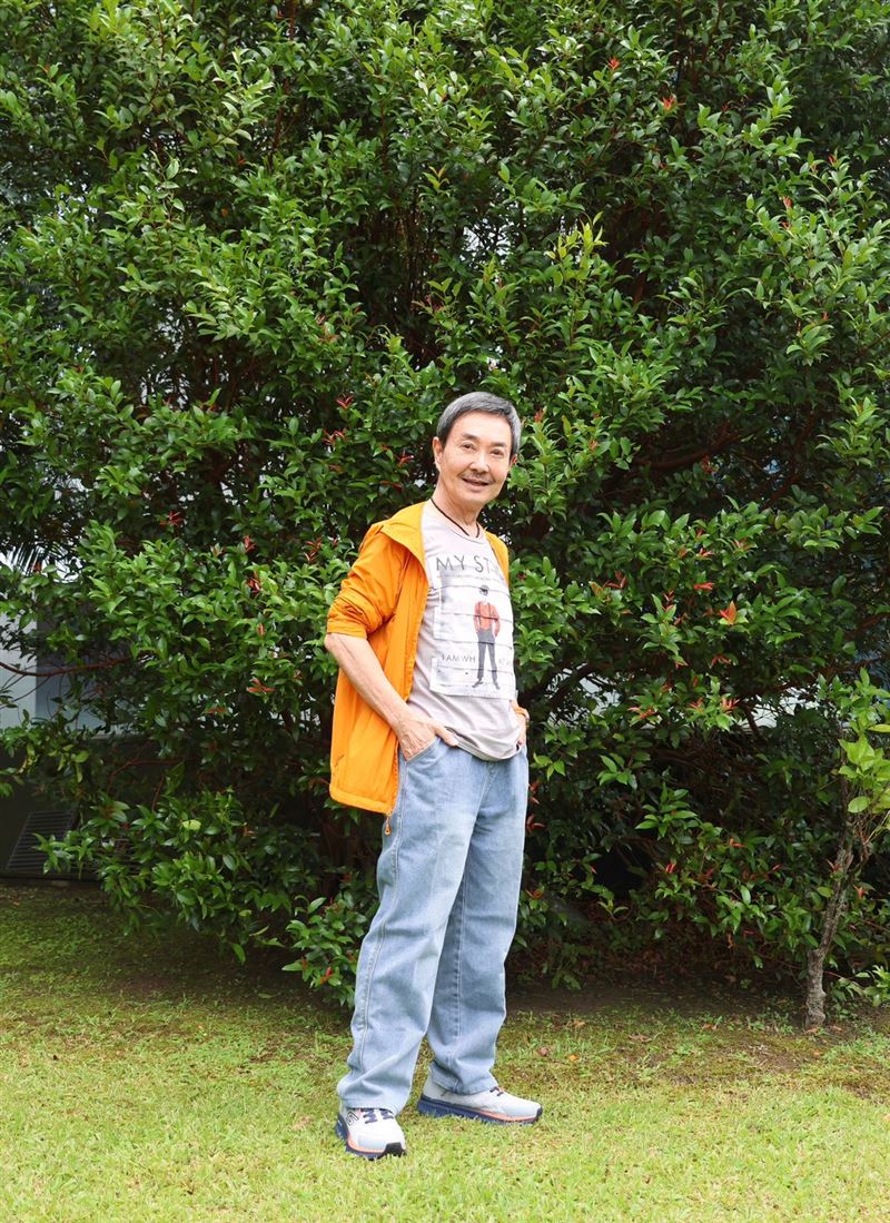 楊懷民近期健康也亮起紅燈,聲帶纖維化讓他一度擔心不能再唱歌。(圖/記者田俊彥攝影)