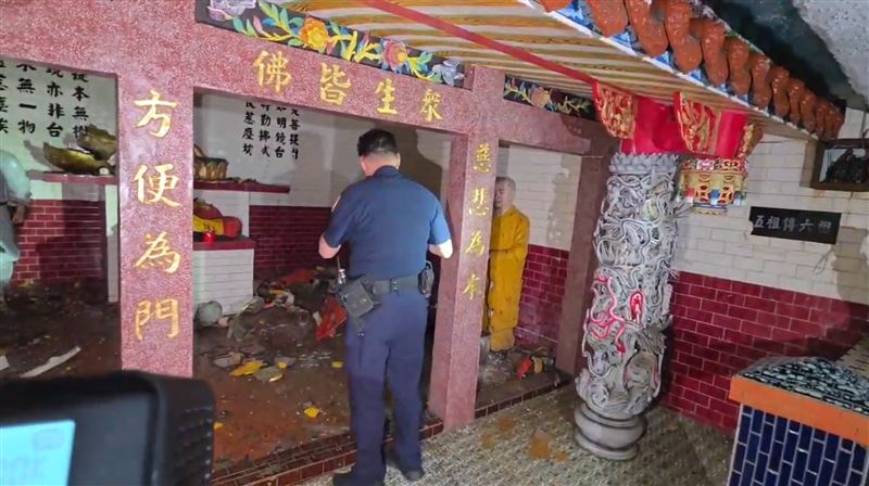8屁孩炸十八羅漢洞GG了！5塑像遭毀慘況曝