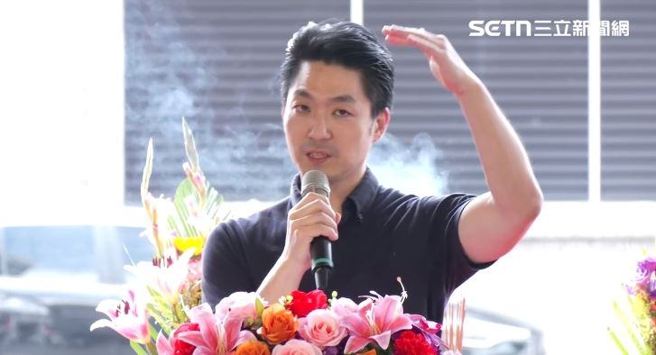 蔣萬安出席台北市政府消防局福國分隊駐地落成啟用典禮(圖/翻攝畫面)