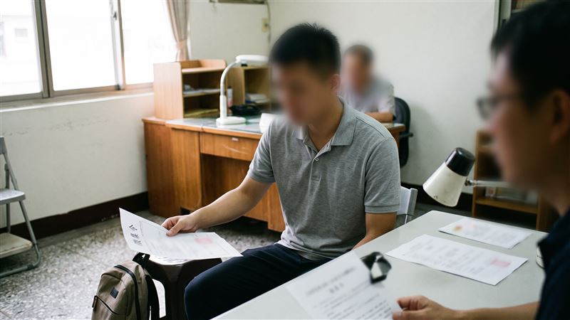 役齡男子收到2次入營徵集令,但他都未理會,也沒前往報到,被依法函送。(示意圖/AI製圖)