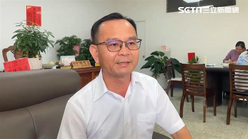 崙背國中校長楊智諺表示,雙胞胎就讀國中1年級,班上同學還不知道發生意外。(圖/翻攝畫面)