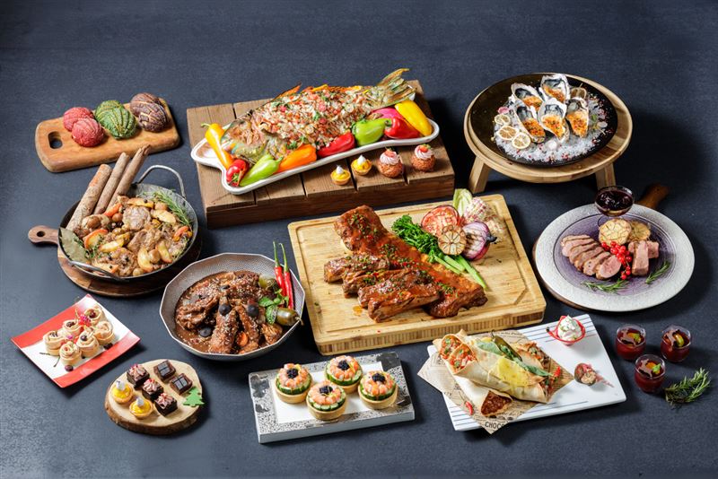 HAYASE日本料理於尾牙春酒期間推出晚餐限定餐酒方案。(圖/飯店旅宿業者提供)