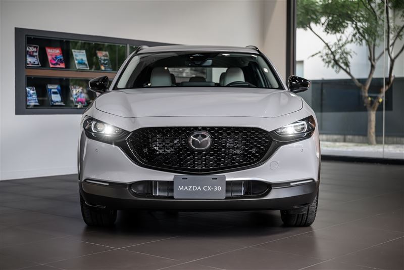 2027年式Mazda CX-30休旅車。(圖/Mazda提供)