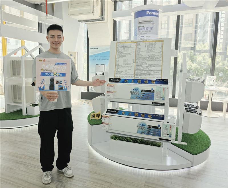 燦坤3C家電推「Panasonic五星級交心日」,指定商品最高省破萬。(圖/品牌業者提供)