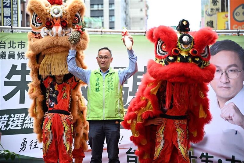 朱政騏表示,吳沛憶多次越俎代庖,以非事實操作攻擊他,已違反選罷法。(圖/翻攝自朱政騏臉書)