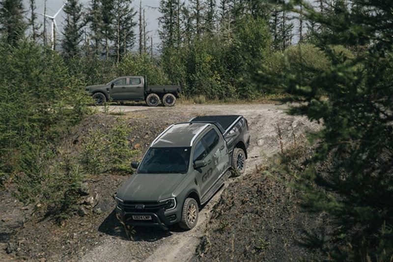 Ranger Super Duty軍用版皮卡。(圖/翻攝Ford網站)