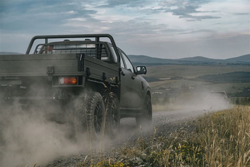 Ranger Super Duty 6×6能依照任務需求進行模組化改裝。(圖/翻攝Ford網站)