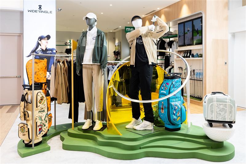 ISPO GOLF大巨蛋店面。(圖/品牌業者提供)