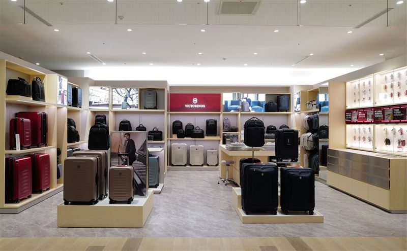 Victorinox於台北大巨蛋Garden City開設全新概念店。(圖/品牌業者提供)