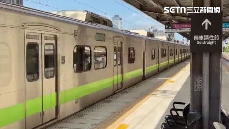 台鐵駕駛忘停靠北新竹　5節車廂超出月台